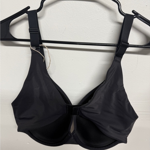 SKIMS Smoothing Intimates Full Coverage Bra Lightly Lined Onyx Women Size 36B - Picture 2 of 3
